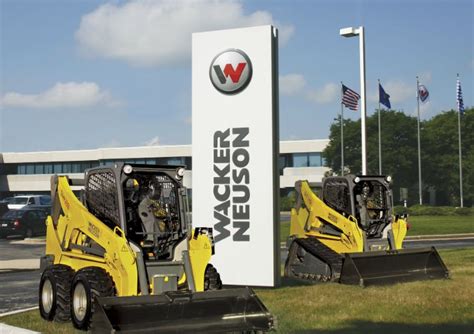 Wacker Starts U.S. Skid Steer Production 